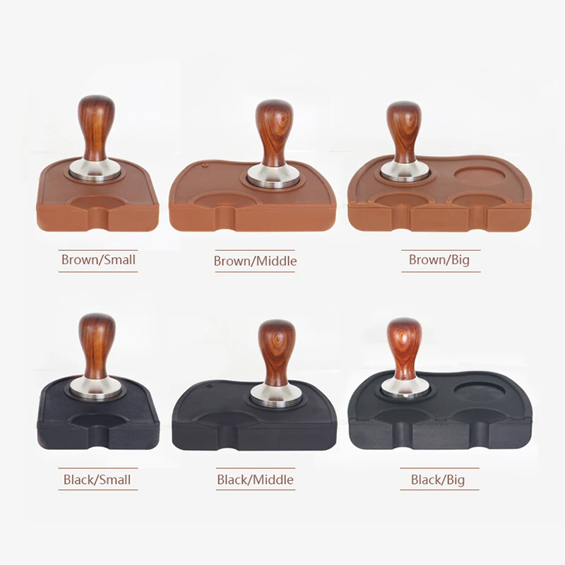 Ручной кофе силиконовый коврик трамбовочный бариста эспрессо подделка латте арт