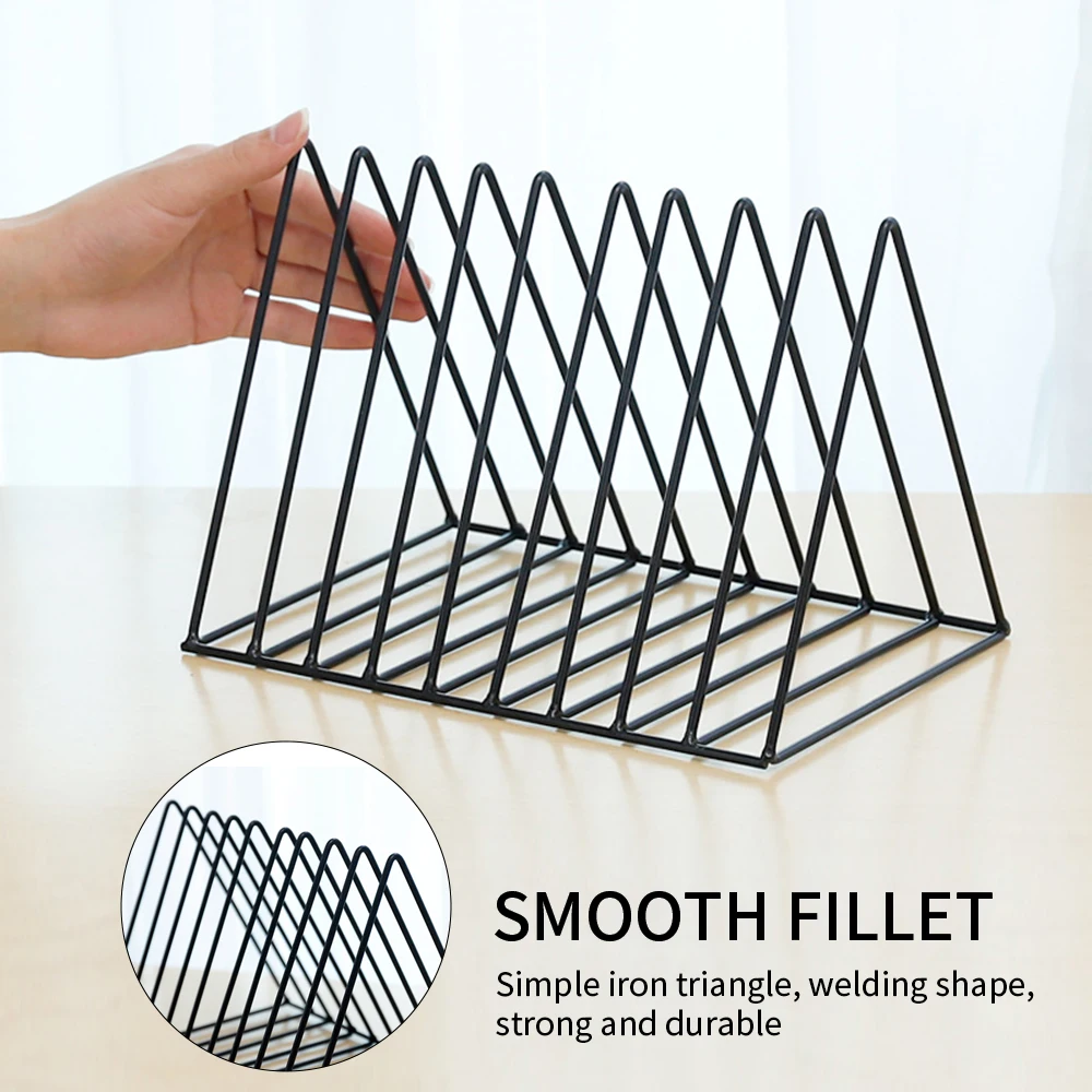 Подставка для журналов держатель записей Настольная книжная полка