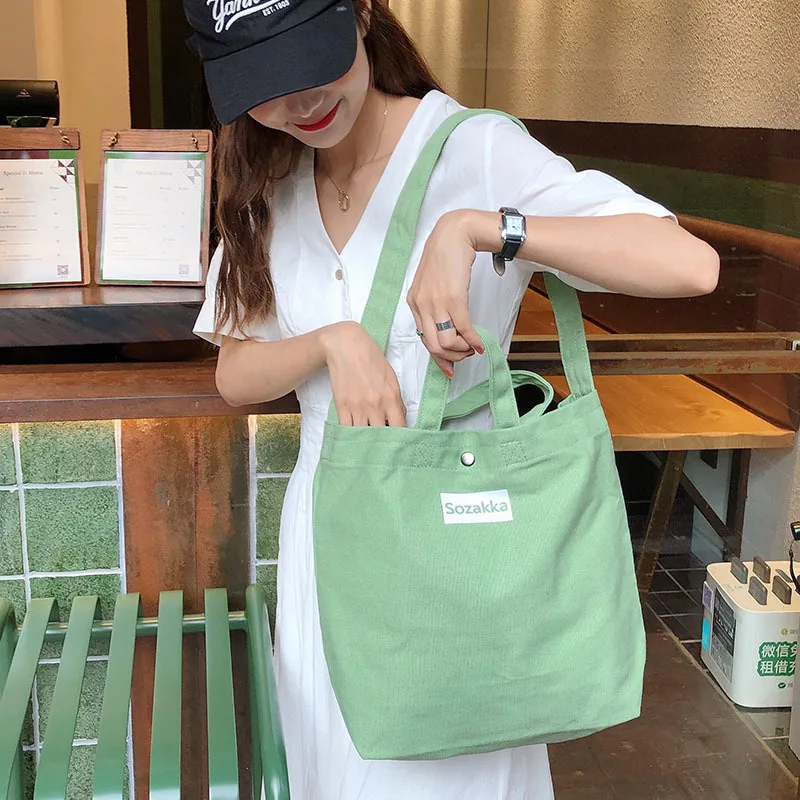 Вельветовая Холщовая Сумка на одно плечо сумка для покупок Женская Студенческая