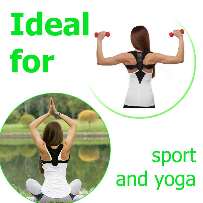 Новинка 2021 поддерживающий пояс регулируемый Корректор осанки для спины