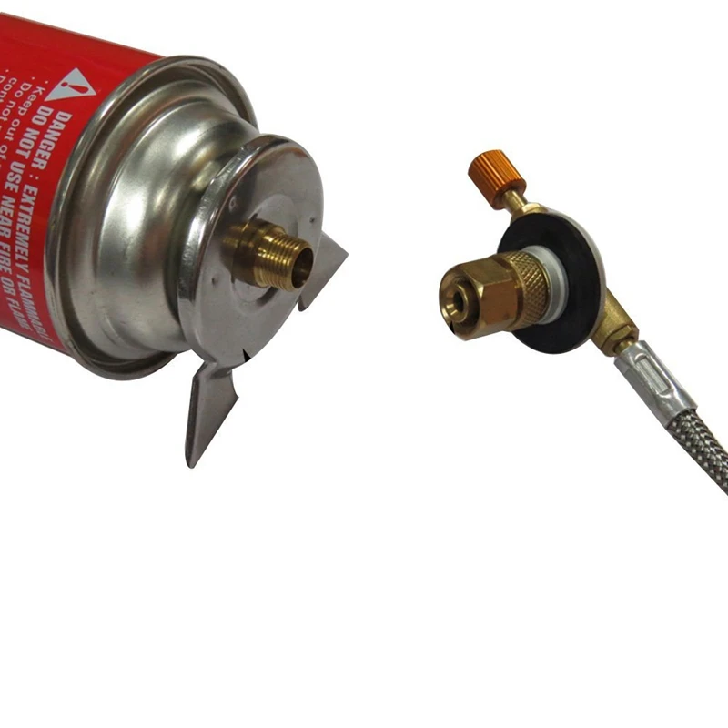 Открытый Пешие прогулки Кемпинг плита горелки конвертер для печи разъем газовый