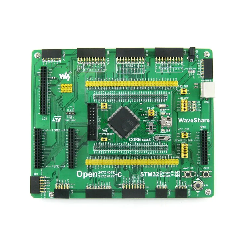 Open407Z Waveshare STM32F407ZET6 STM32F407 макетная плата основная + модуль PL2303 |