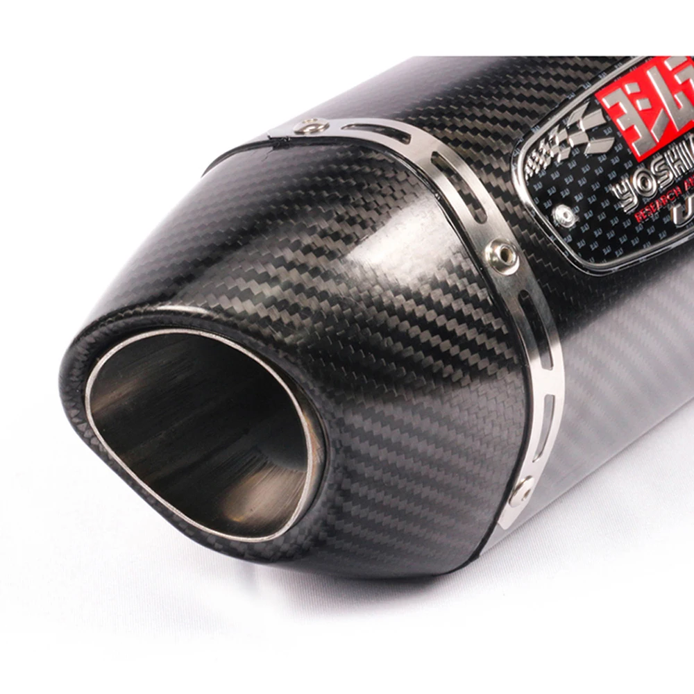 Универсальный мотоцикл Yoshimura выхлопная труба Escape для CBR500R Ninja 400 R3 F800GS модифицированный мото глушитель из углеродного волокна