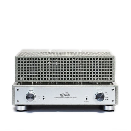 Q-010 линия Магнитный LM-216IA трубка Встроенный усилитель KT88* 4 Push-вытяжная трубка усилитель 38 Вт* 2