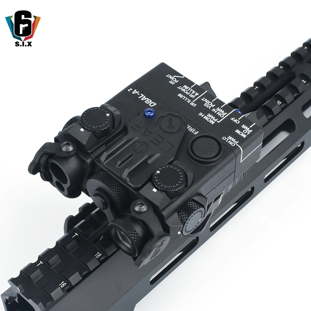 Нет ИК лазера нет стробоскопа версия Тактический DBAL A2 мини красный лазерный