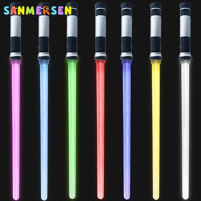2 шт. светильник saber игрушки для детей световой меч джедаев лазерный звуковой