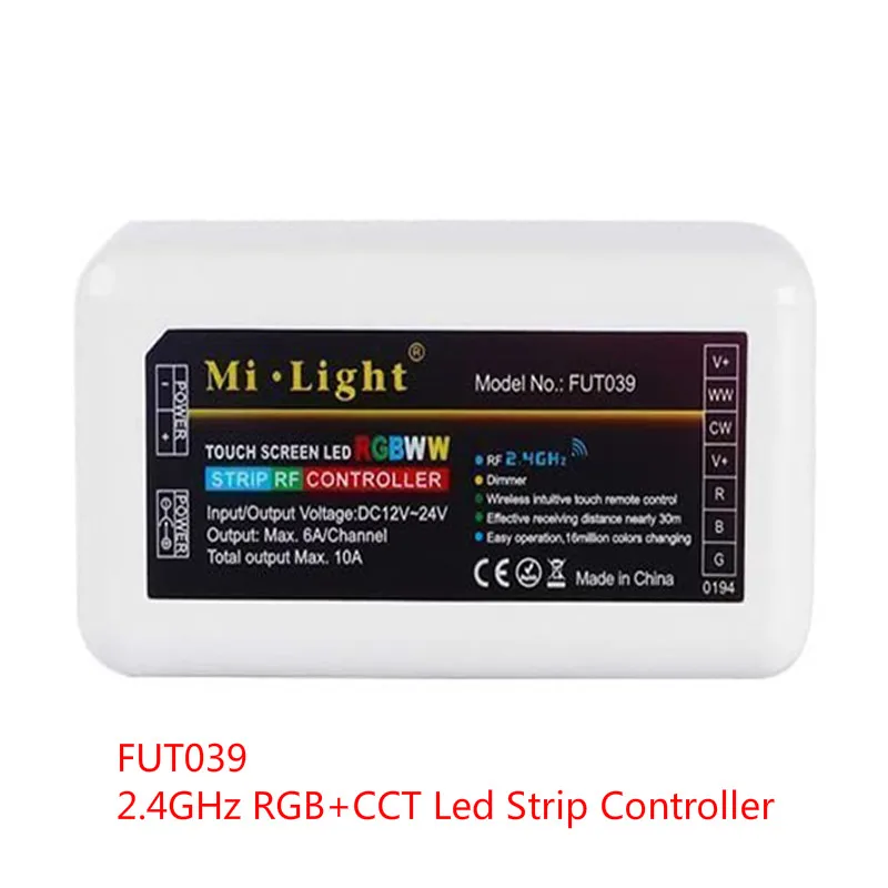 Mi Light 2 4G DC 12V 24V FUT035 FUT036 FUT037 FUT038 FUT039 RF беспроводной одиночный диммер CCT RGB RGBW +