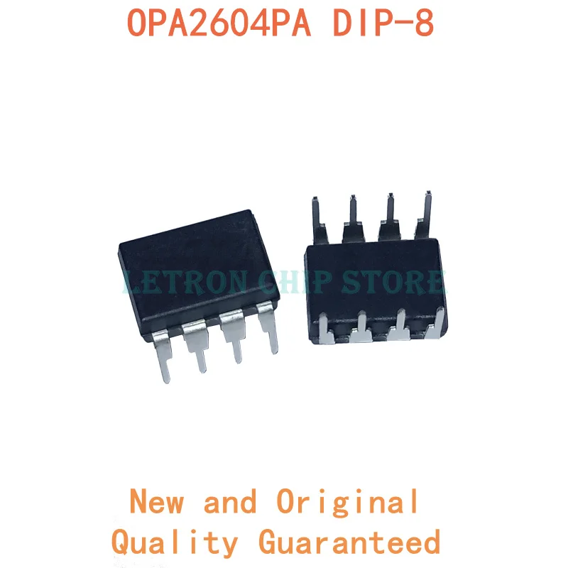 Набор микросхем OPA2604PA DIP8 OPA2604P DIP-8 OPA2604 DIP новый и оригинальный чипсет IC 10 шт. |