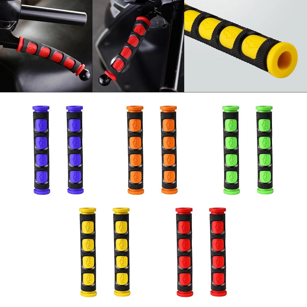 

Universal Rubber Type Brake Handlebar Grip Lever Protection Cover Handlebar Grip for Motorcycle Motorbike Scooter