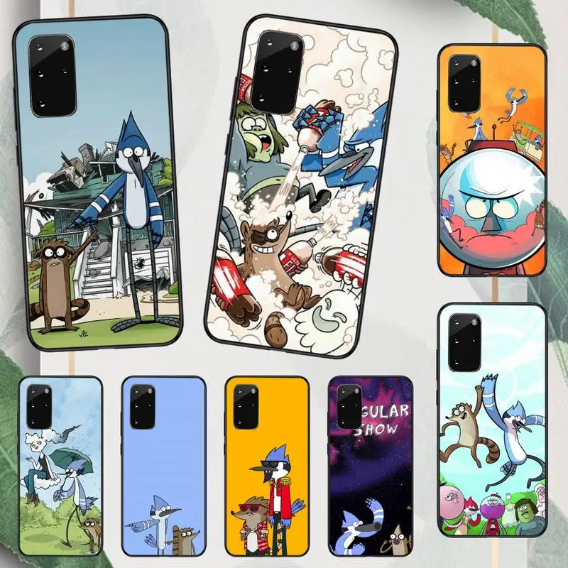 

Cartoon-Regular-Show TV series Phone Case For Samsung galaxy A S note 10 12 20 32 40 50 51 52 70 71 72 21 fe s ultra plus