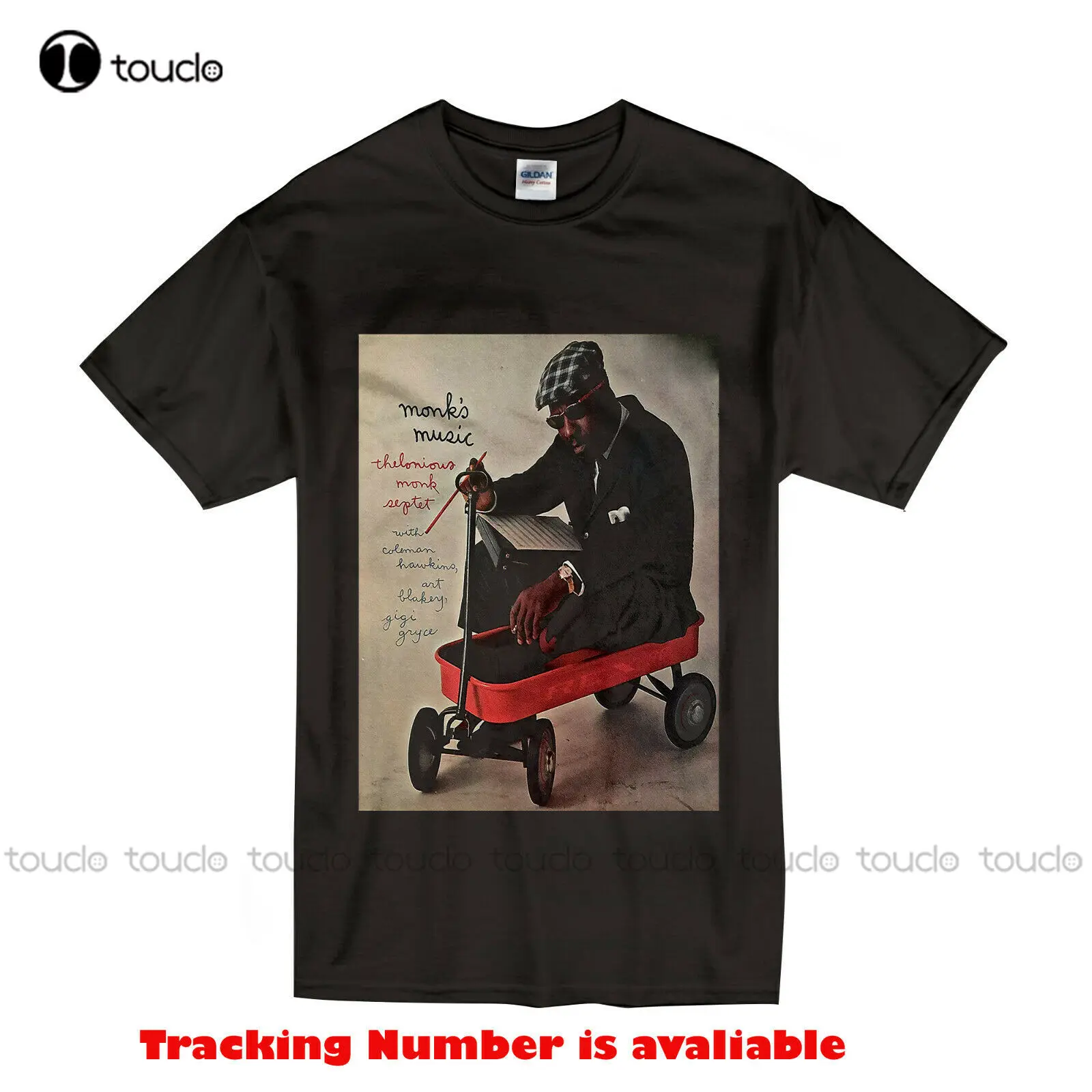 

Thelonious Monk-футболка Monk'S Music, размер S-5XL, черный цвет, печать рубашек