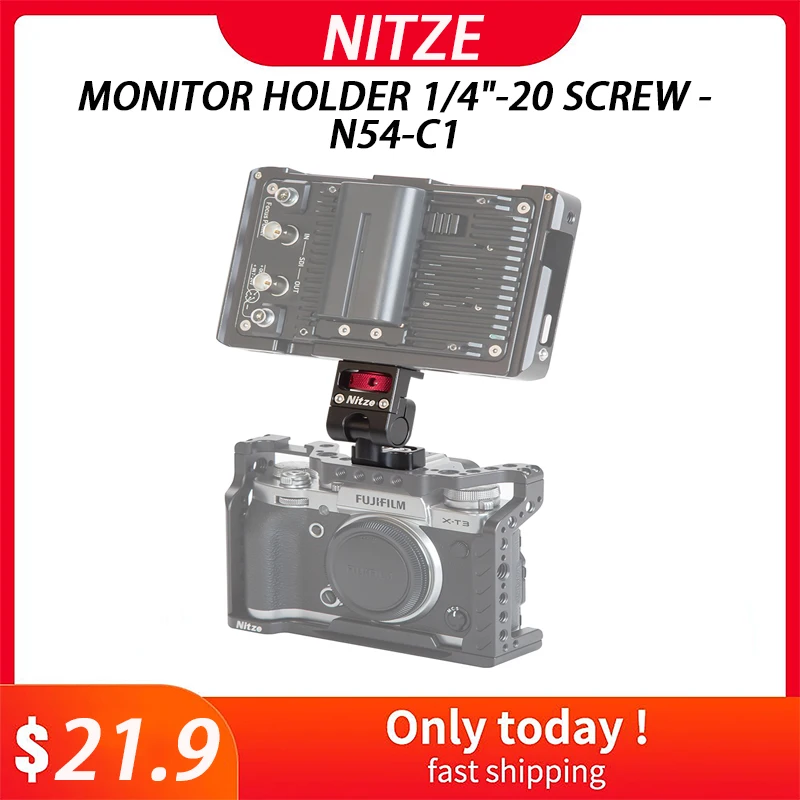 

Держатель монитора NITZE 1/4 дюйма-20 винтов-Фотоэлементы