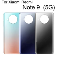 for xiaomi redmi note 9 pro 5g m2007j22c back battery cover rear housing glass door panel case for xiaomi redmi note9 pro cover