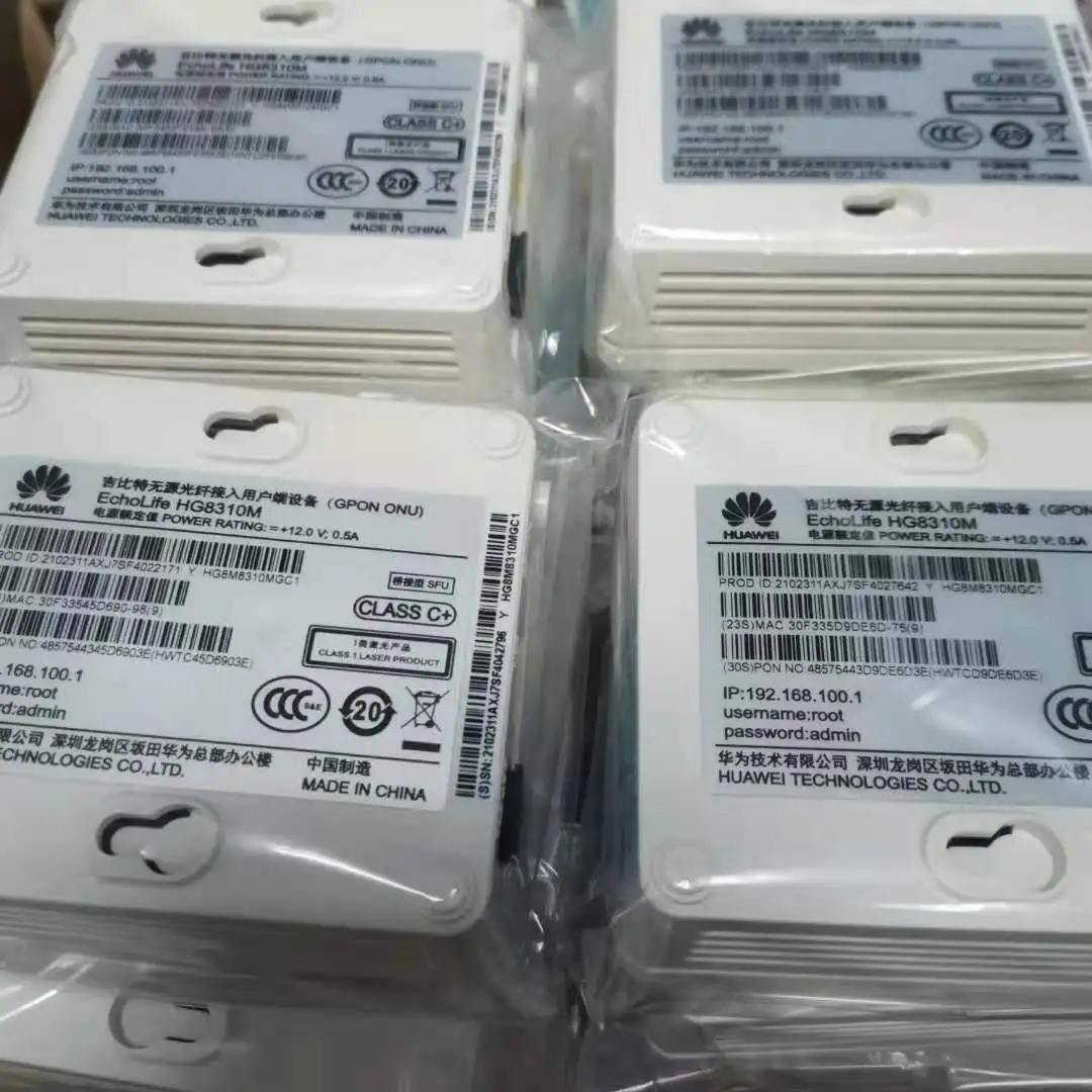10 шт. huawei GPON ONU HG8310M Класс c+ 1GE ONT FTTH роутер режимы Termina английская версия без коробки