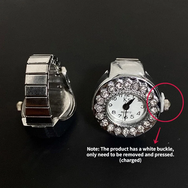 2021 оригинальные винтажные панк эластичные Стрейчевые кварцевые часы кольца для