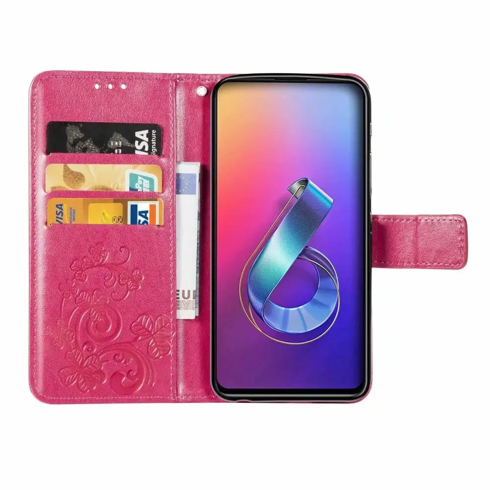Кожаный чехол книжка для ASUS Zenfone 3S Max ZC521TL ZS571KL 3 Zoom ZE553KL ZC553KL ZC520TL|Бамперы| |