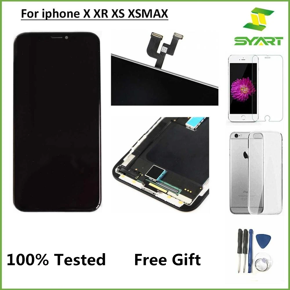 

LCD Screen For iphoneX XS XR 11 PRO MAX LCD Display OLED Touch Screen Digitizer Assembly For iPhone X XS XR XS MAX With Holder
