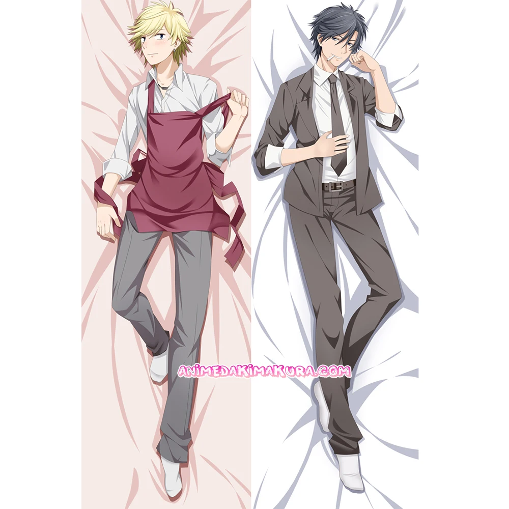 

Hitorijime My Hero Kousuke Oshiba Masahiro Setagawa Anime Dakimakura Hugging Body Pillow Case Cover