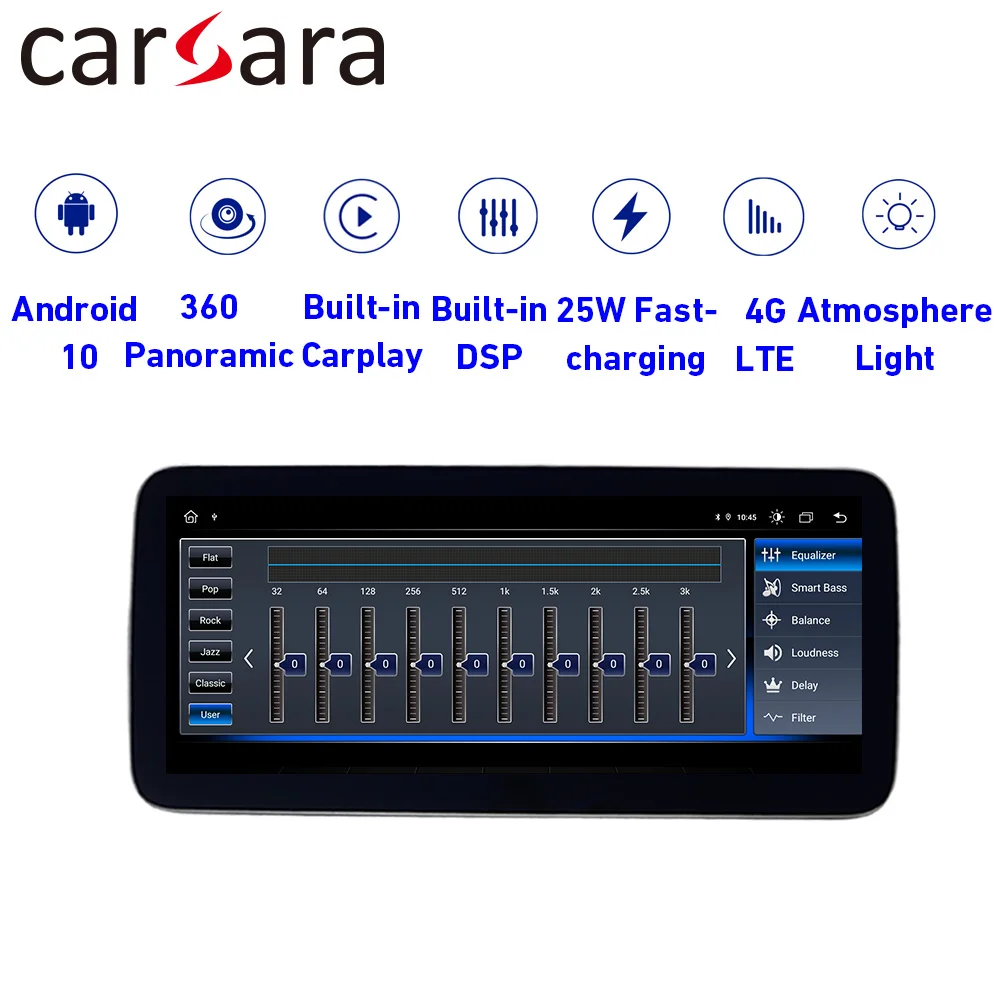 

Android 10 SLK R172 Video Interface 8.4 Inch for Mercede Ben Support Built-in CarPlay DSP360 Panorama AHD Rerversing Video