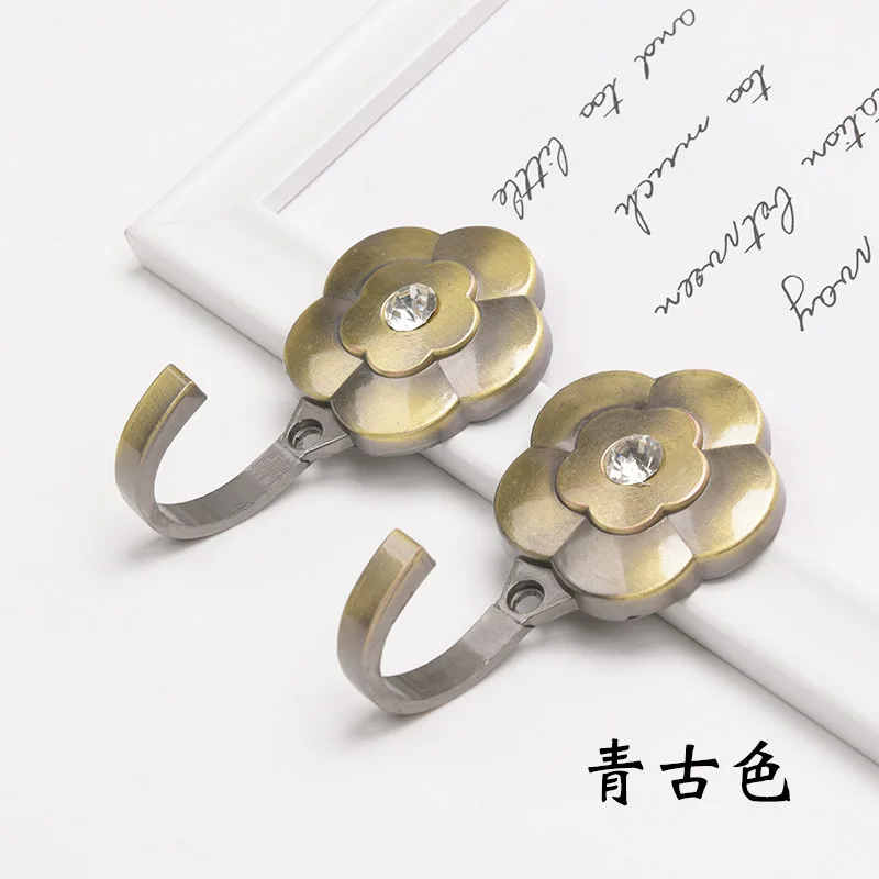 2 шт. металлический занавес настенный крючок для штор подвесной двери домашний