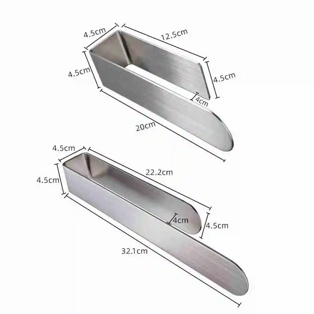 

304 Steel Non-perforated Towel Rack Simple Nordic Bathroom Toilet Towel Hanging Single Rod Household Bathroom Products