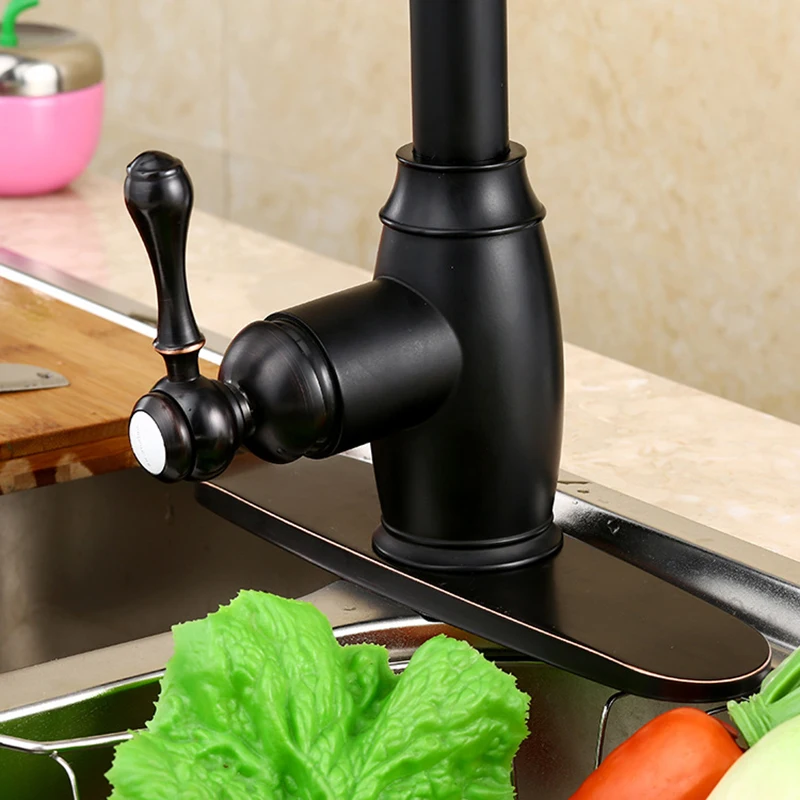 Смеситель для кухни латунный кран горячей и холодной воды крепление на раковину