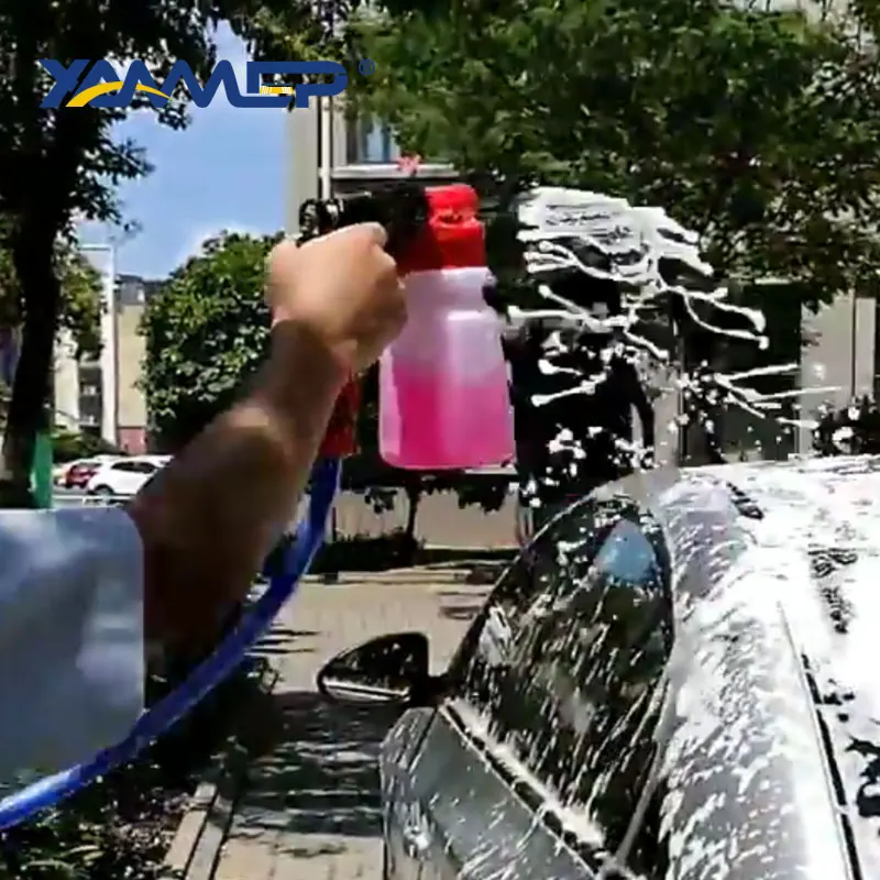 Пена чайник автомойка водяной пистолет пены водяной пистолет высокого давления воды спрей Регулируемая вода Fleaning шины Xammep