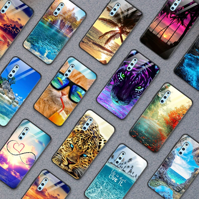 Закаленное Стекло ЧЕХОЛ ДЛЯ Vivo UD X23 X27 Pro Y3 Y5S Y71 Y75 Y79 Y83 Y85 Y93 Y97 чехол для телефона X21i