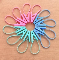 Windproof Clothespins Plastic Laundry Clip Portable Bra Socks Hanger hook quilt clothing clip Hanging Rope Clothes Peg SN3318
