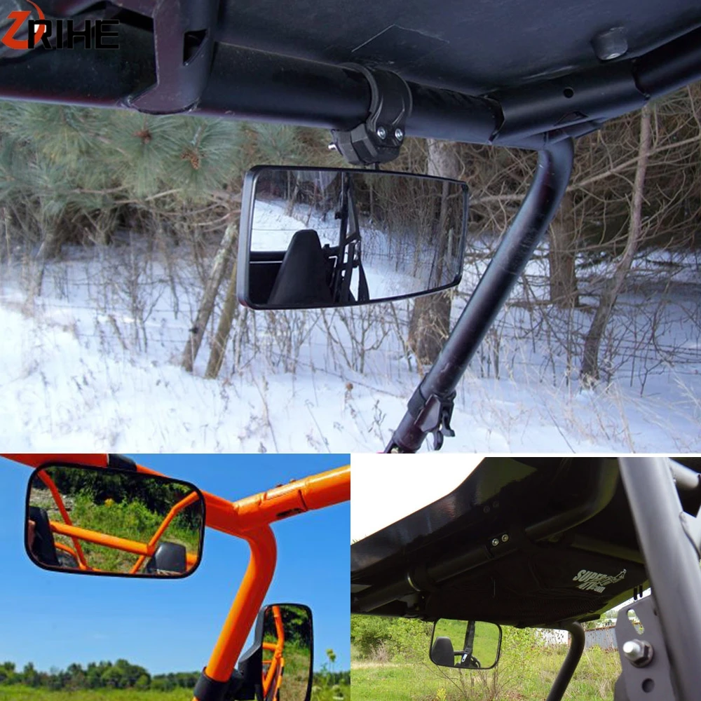 Зажимное крепление UTV для центра зеркала заднего вида ATV Moto с круглой клеткой Polaris