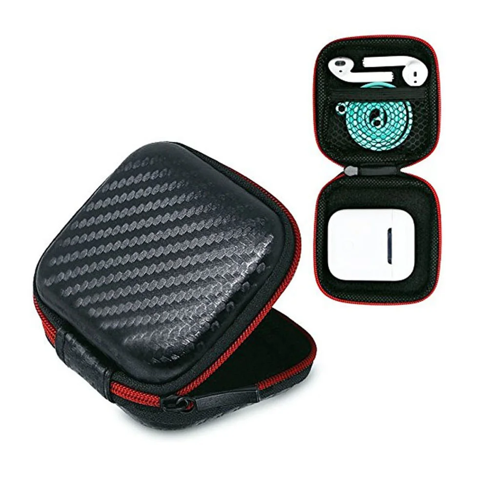 

Portable Earphone Bags Mini Headphone Storage Bags Waterproof Earbuds Earphones Accessories Case USB Cable Carrying Hard Bag Box