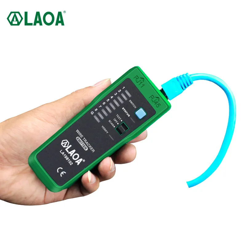 laoa cable wire tester line finder phone telephone wire tracker scan network tools free global shipping