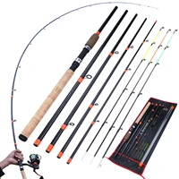 sougayilang 3m feeder rod l m h power fishing rod ultralight weight 6 section carbon spinning travel rod fishing tackle de pesca