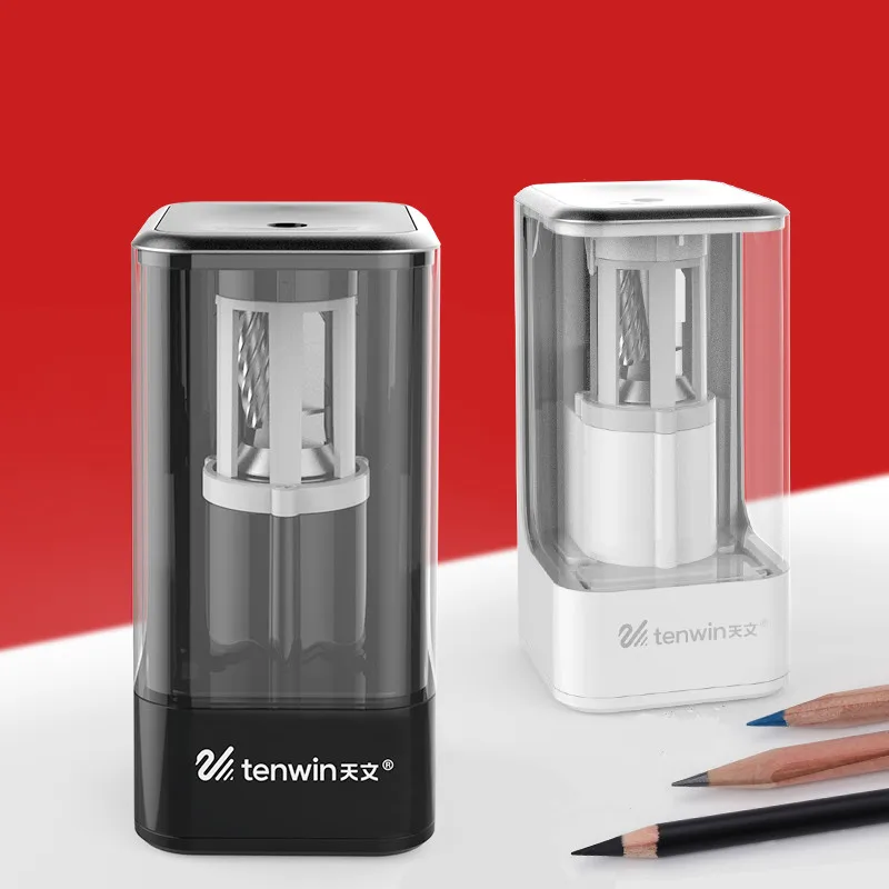 Электрическая точилка для карандашей TENWIN креативные канцелярские
