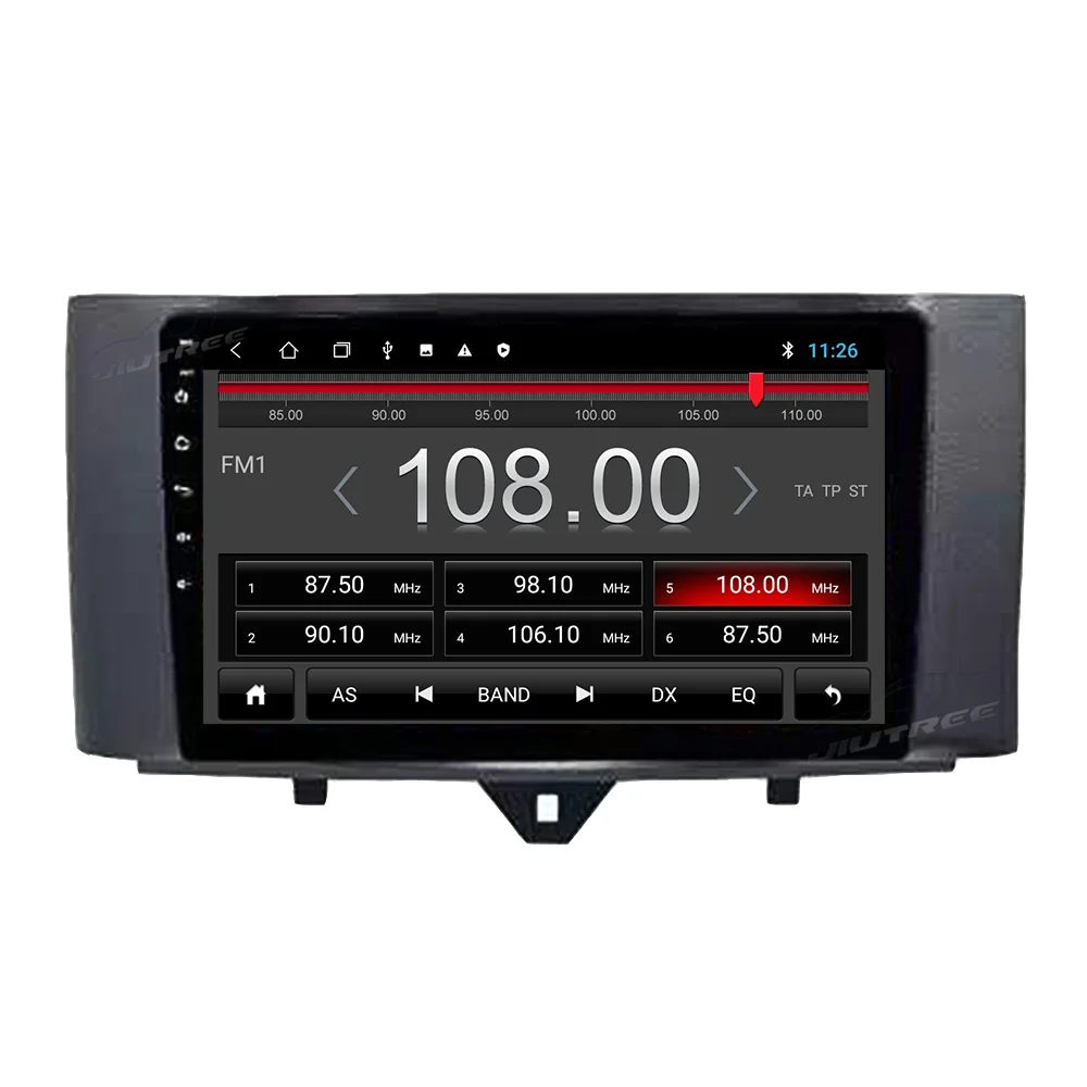 구매 2 Din 9 인치 안 드 로이드 10.0 자동차 라디오 벤츠 스마트 2009-2018 자동차 GPS 네비게이션 무선 Carplay 멀티미디어 라디오 플레이어