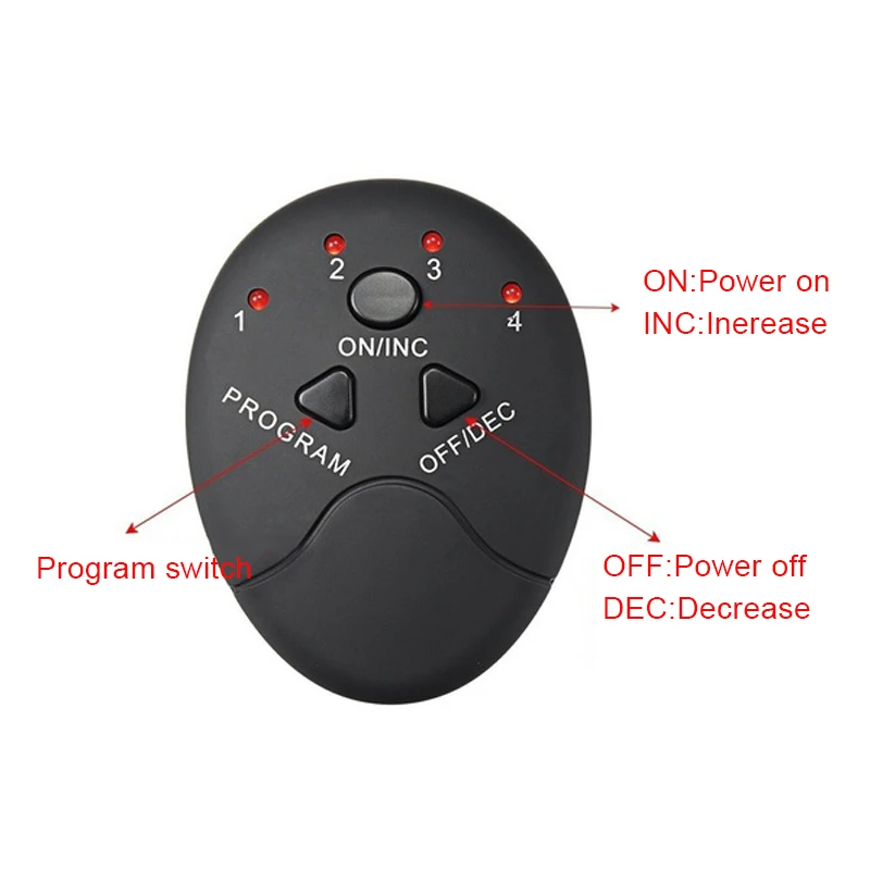 EMS Беспроводной мышечный Стимулятор ABS тренажер для мышц брюшного пресса тонер