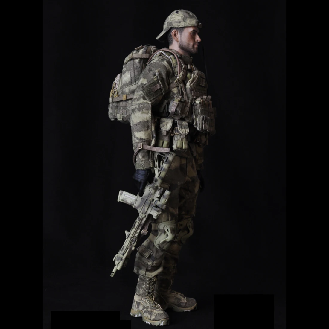 NFSTRIKE 1/6 30 см солдатская модель костюм Реалистичная голова скульптура DIY ручной работы солдат армии США Minitimes игрушки-камуфляж