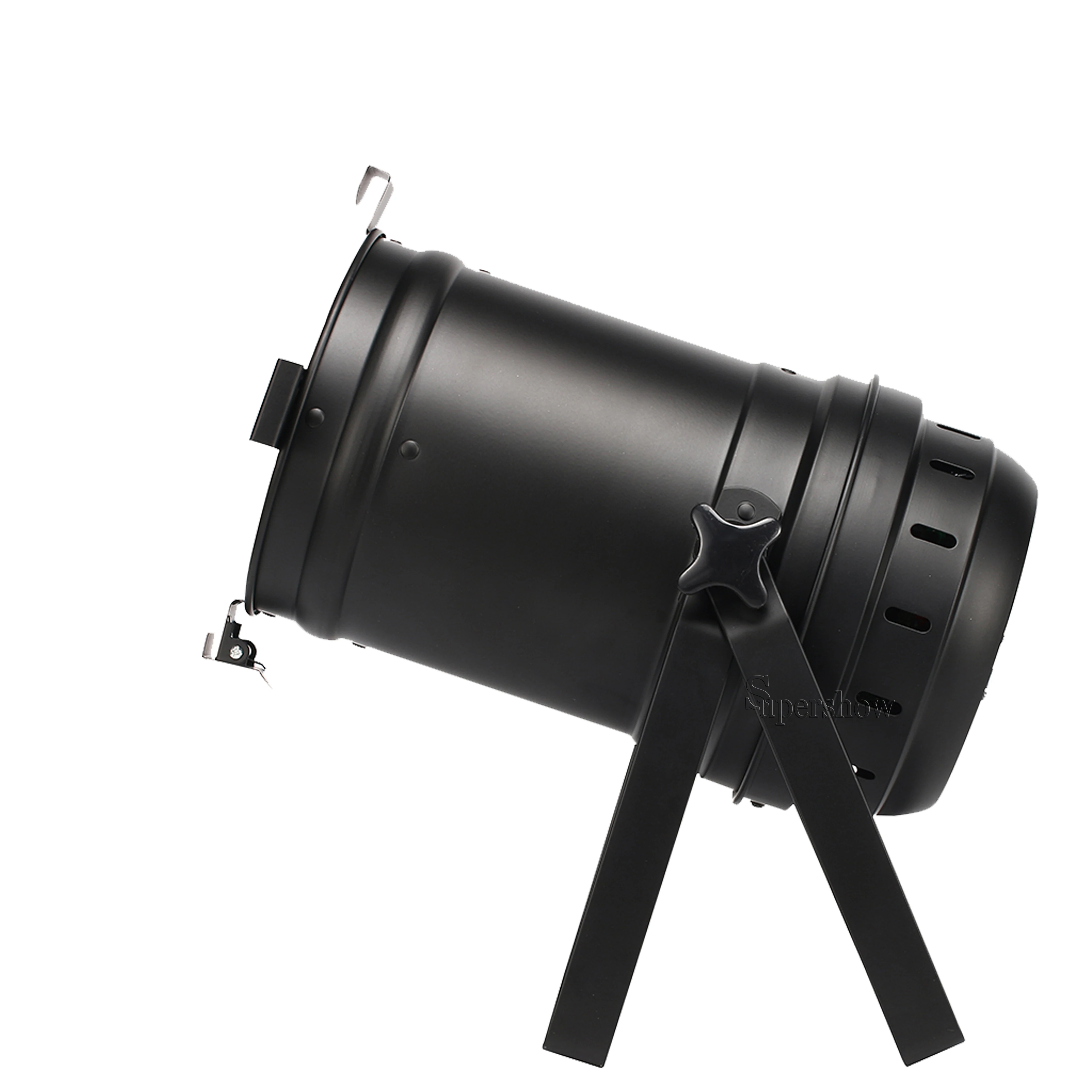 Par Can 200W COB Zoom PAR 64 светодиодный светильник прибор DMX сценический кинотеатр черный