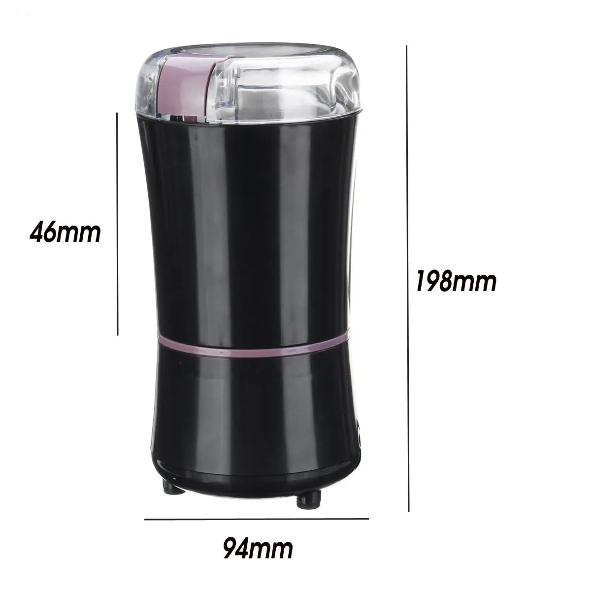 

400W Electric Coffee Grinder Salt Pepper Beans Spice Nut Seed Coffee Bean Grinder with Stainless Steel Blade Coffee Machine 220v