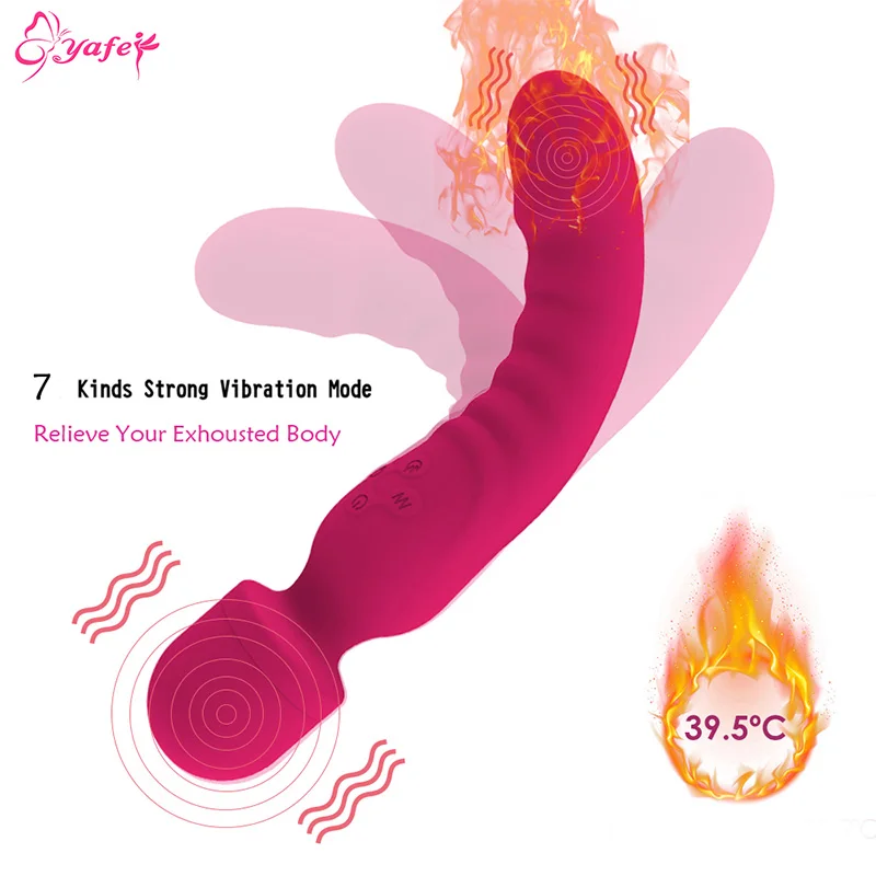 G Spot мощный оральный клитор Вибраторы для женщин USB зарядка вибратор AV в виде