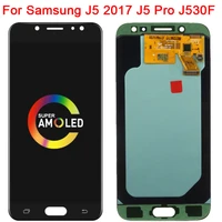 5 2 super amoled j5 pro display for samsung galaxy j5 2017 j530f j530 lcd display touch screen digitizer replacement parts