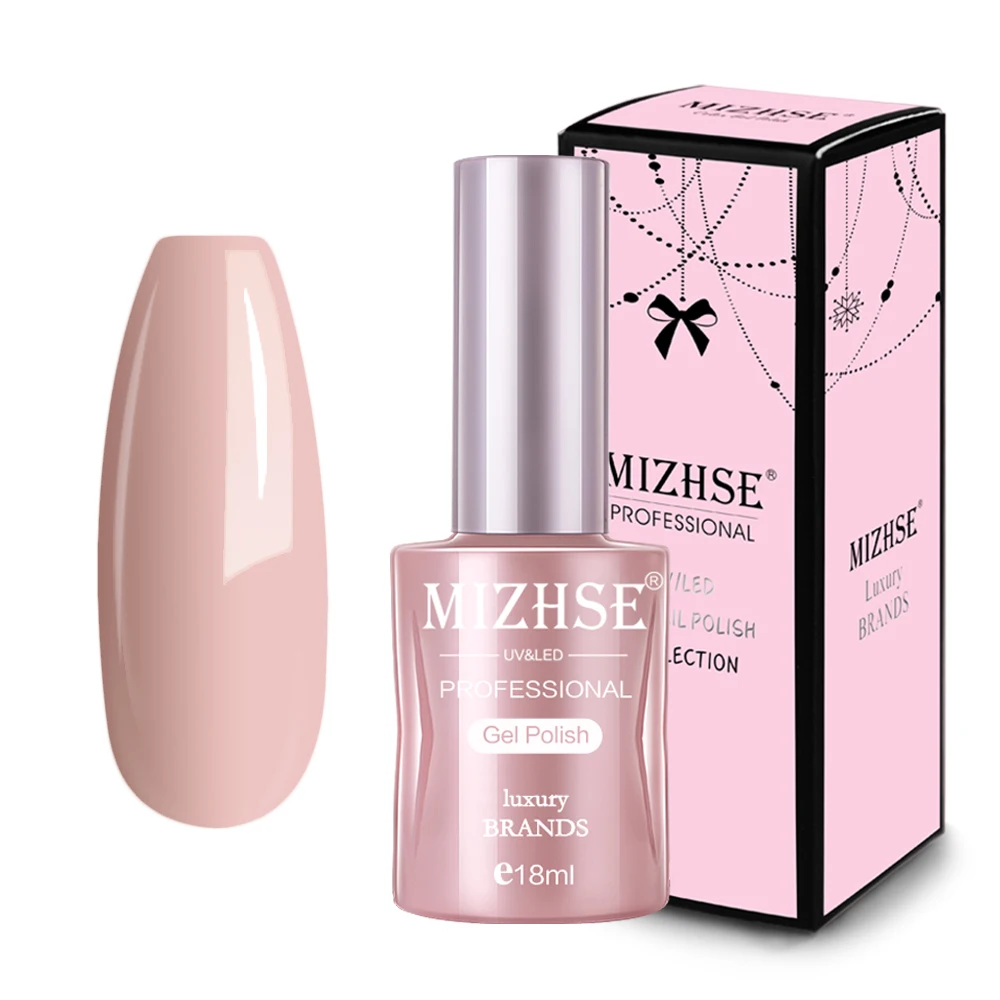 1 MIZHSE Розовый Цветной Гель-лак нужен сухой УФ/светодиодный светильник с УФ Vernis Полупостоянный праймер верхнее покрытие поли гель лак для ногтей, маникюр - Цвет: 1