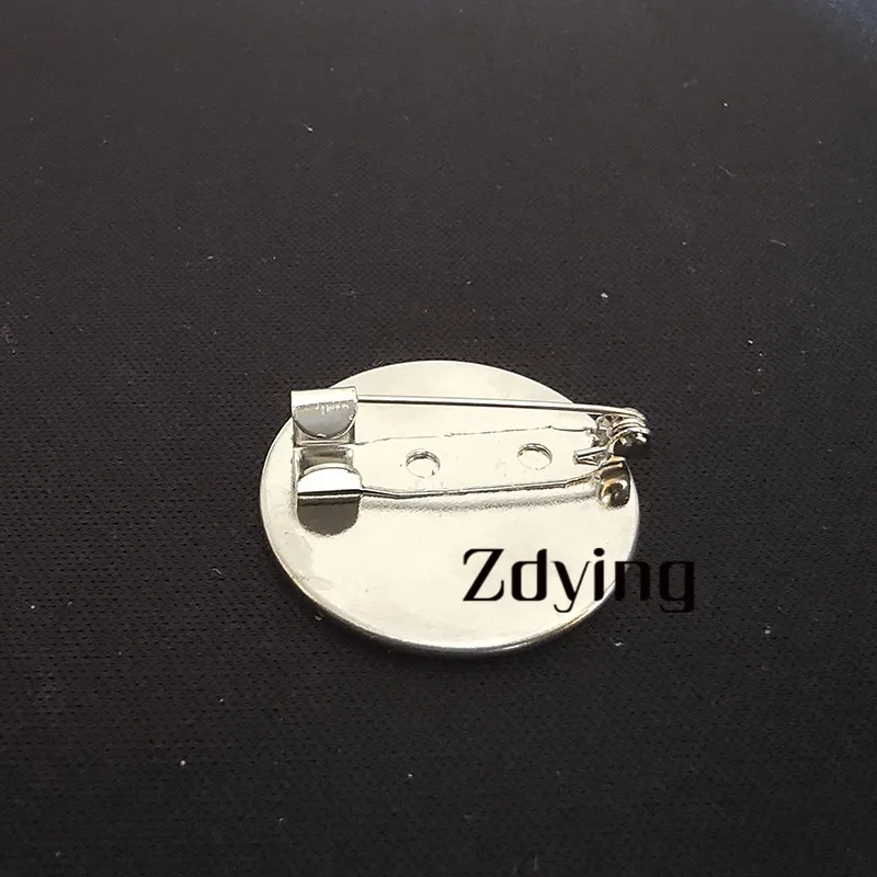 Zdying Black Silhouette Animal Horse Birds Hedgehog Dragon Brooch Pin Silver Plated Metal Glass Cabochon Badge Brooches HC008 | Украшения и