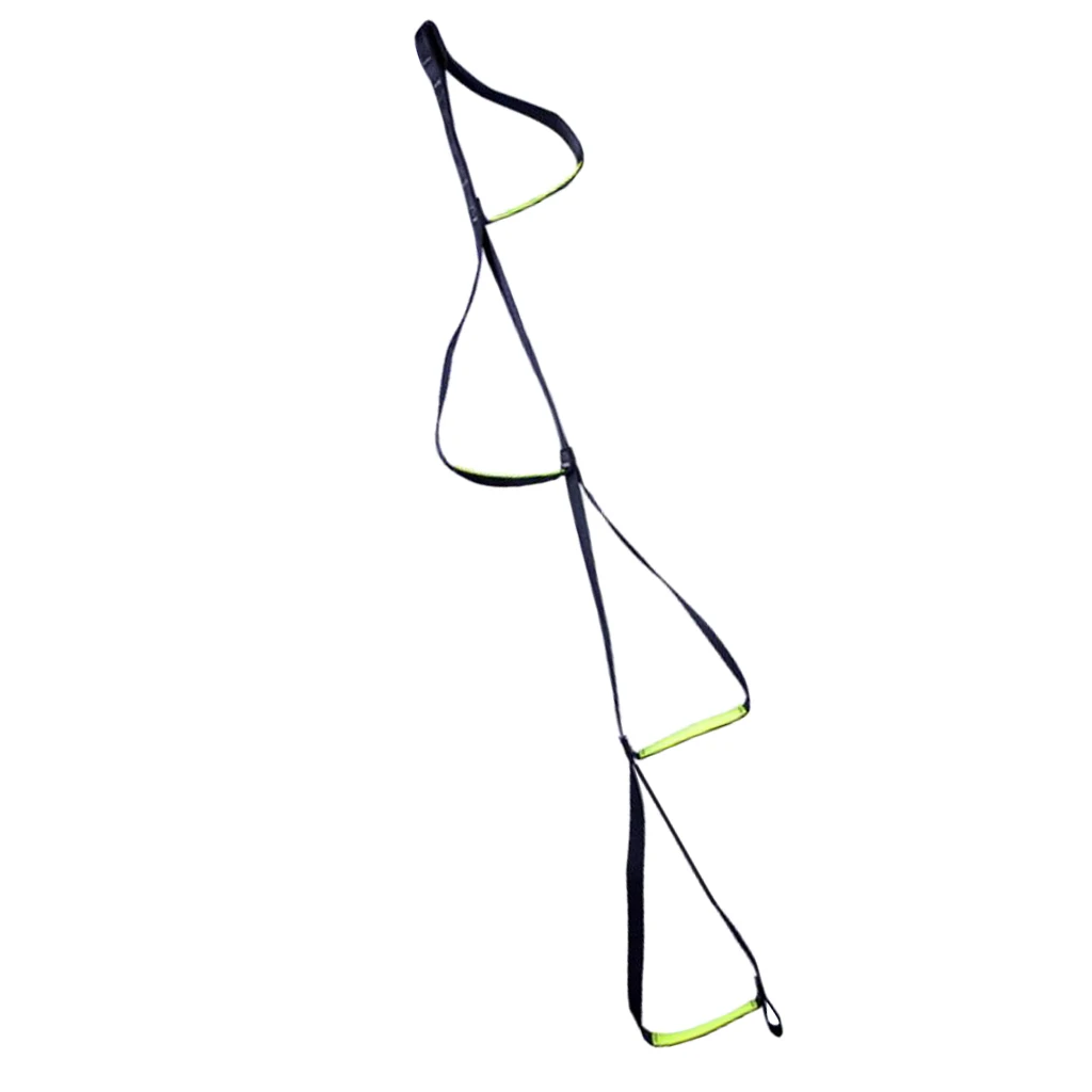 Climbing Rope Ladder Mountain Step Safety Sling Etrier for Rescue Rappelling Ascending Mountaineering Equipment | Спорт и