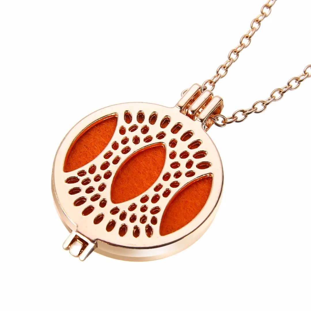 Ароматерапия искусственный винтажный лист цветок амулет цепочка амулеты