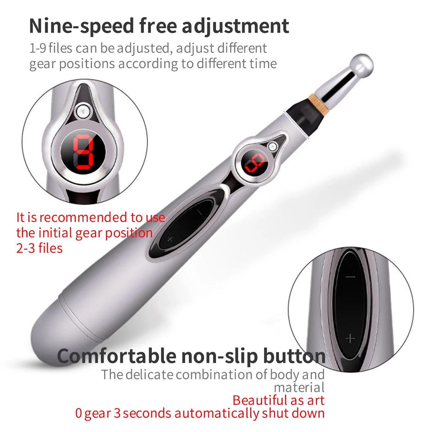 Электронный иглоукалывание ручка для иглоукалывания массаж успокаивающий