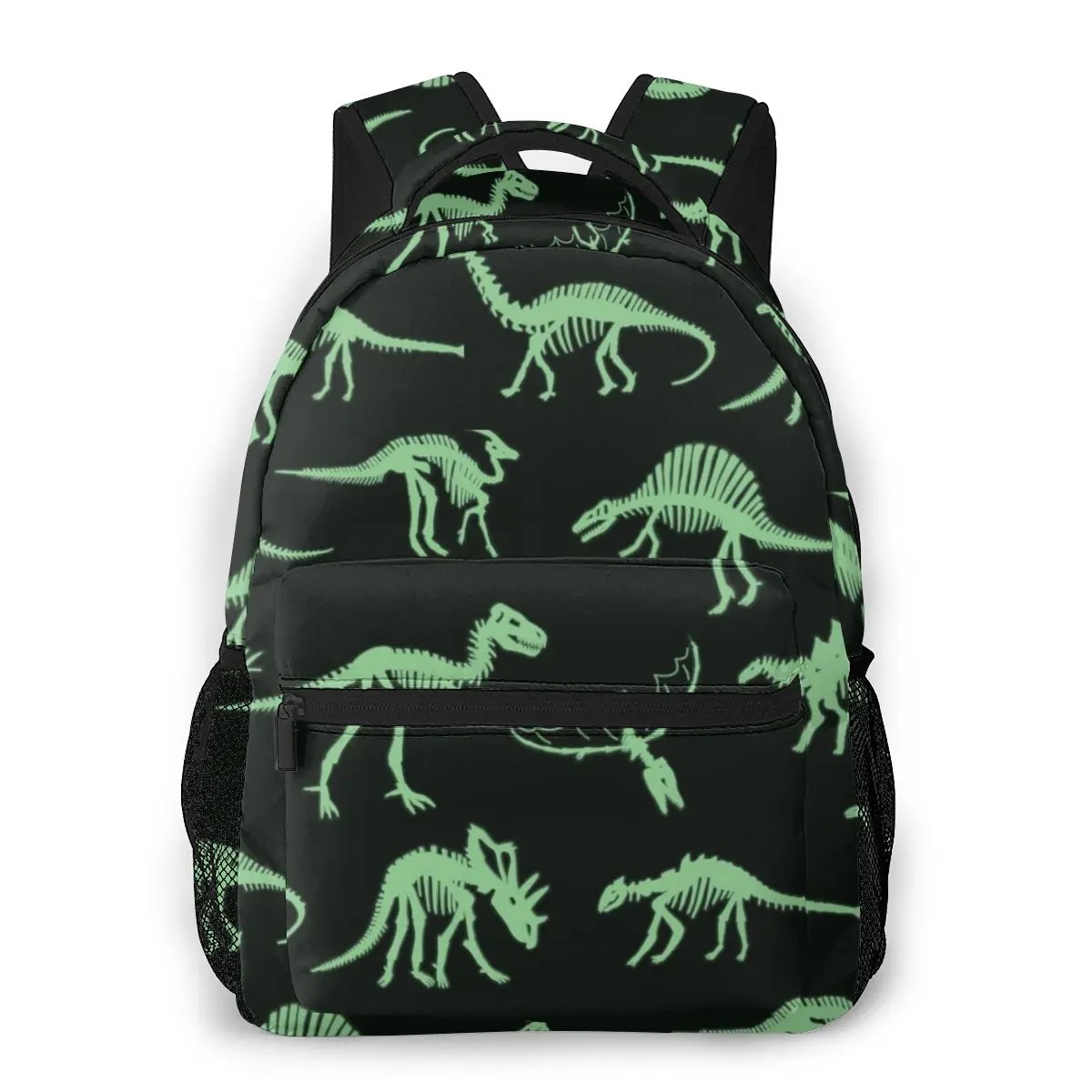 

OLN Женский Рюкзак С МНОГОКРАТНЫМ использованием, женские рюкзаки с рисунком динозавра и костей, женская школьная сумка для девочек, дорожна...