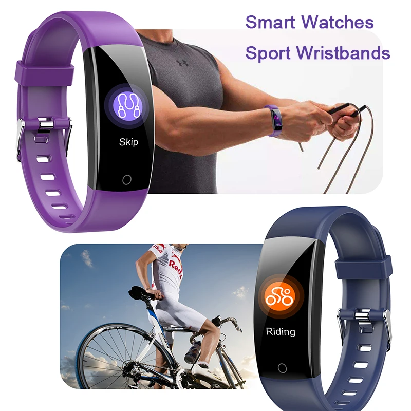 

Smart Watch Sport Wristbands Bluetooth Watches Man Woman Sports Digital Watch LED Screen Fitness Tracker