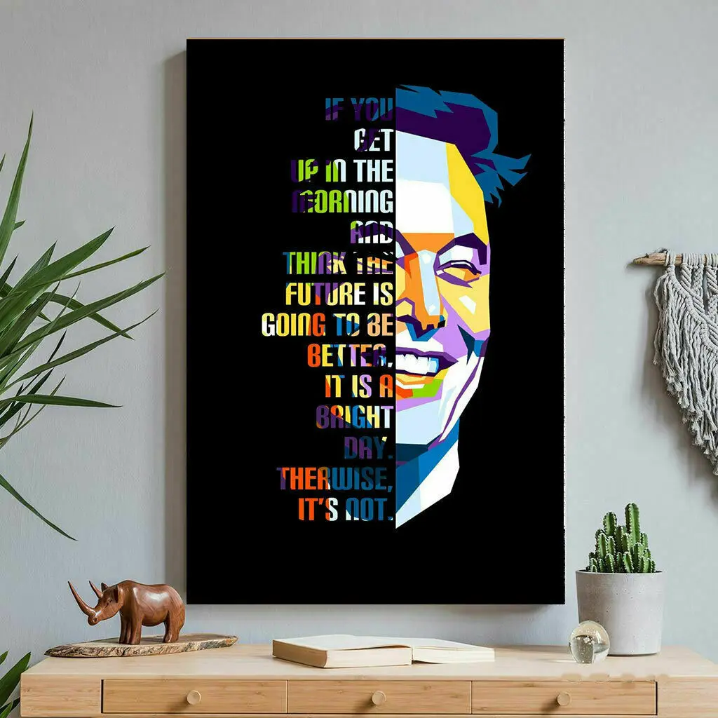 Арбуз мусс цитаты великая Srar холст настенное Искусство Картина на холсте картина