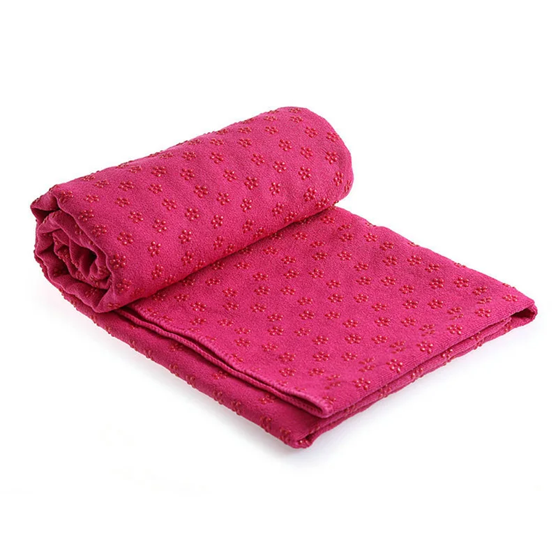 Non Slip Yoga Blankets Quick Dry Yoga Towel Mat Sweat Absorbent Microfiber 183cm*61cm Sport Fitness Equipment Exercise Pilates
